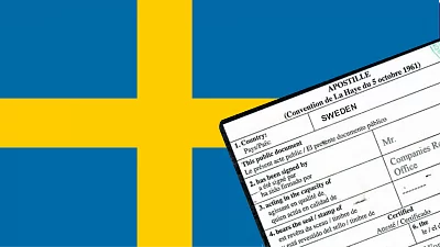 Проставление апостиля на документы для Швеции