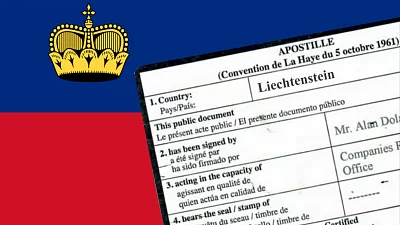Апостиль на документы для Лихтенштейна