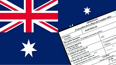 Апостиль на документы для Австралии