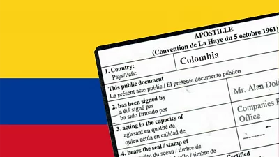 Апостиль на документы для Колумбии