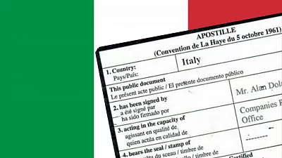 Проставление апостиля на документы для Италии
